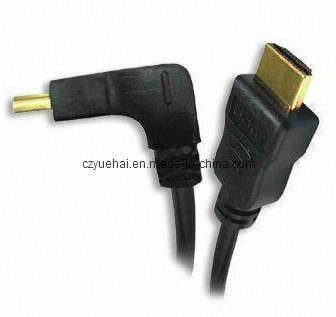 HDMI Cable (HC 106) Right Angle Connector