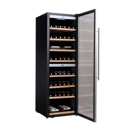 Stainless Steel Constant Humidty Wine Cabinet