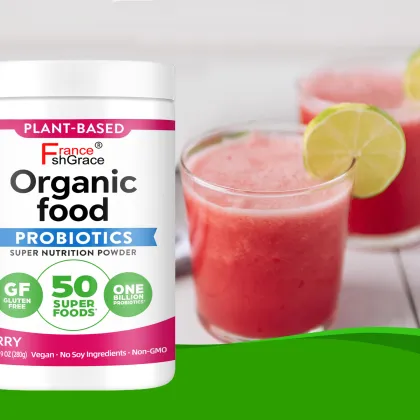 Organic Greens Probiotics Powder Immune Support