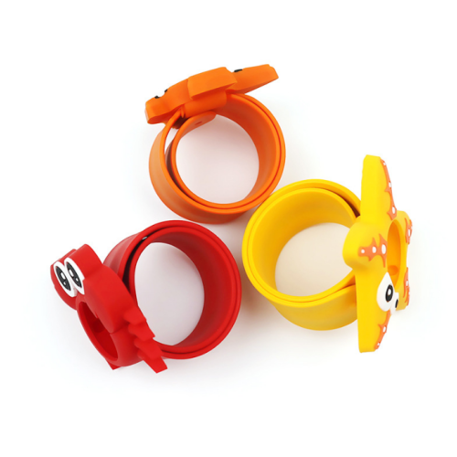 Wholesale Soft Safe Party Favors Silicone Slap Bracelets