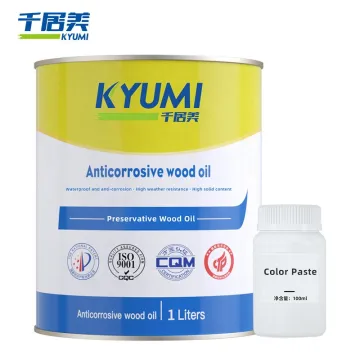 Multi-Color Termite Resistant Outdoor Wood Oil
