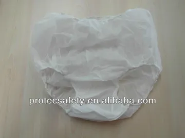 Disposable non woven brief for men, spa underwear for men