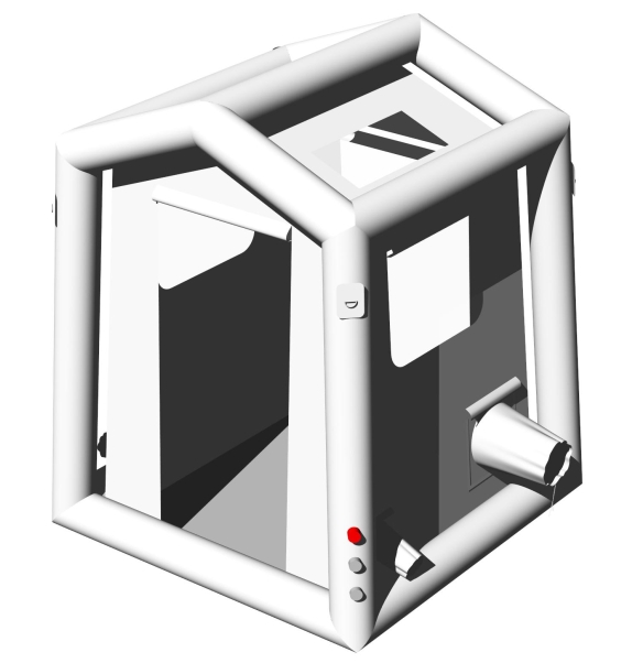 Decontamination tent
