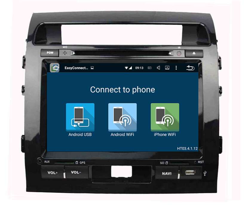 Land Cruiser 2008-2012 car dvd player