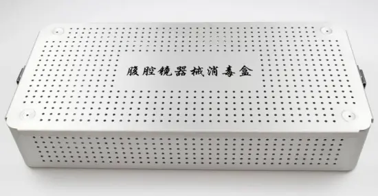 Customized size sterilization box autoclavable case