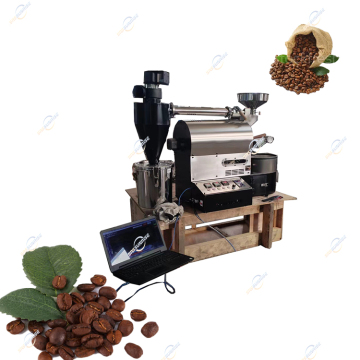 Smart Electric Gas Heating Industrial Roasting Machine - 15KG Coffee Bean Roaster