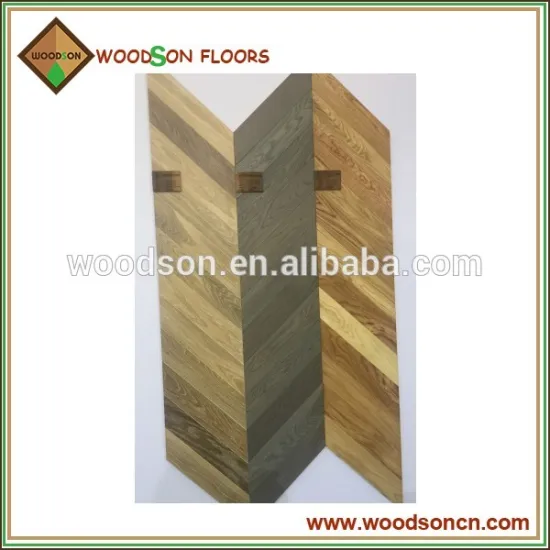 different color for choice solid oak parquet flooring