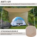 17×10ft Large Camping Tent Tarp Shelter