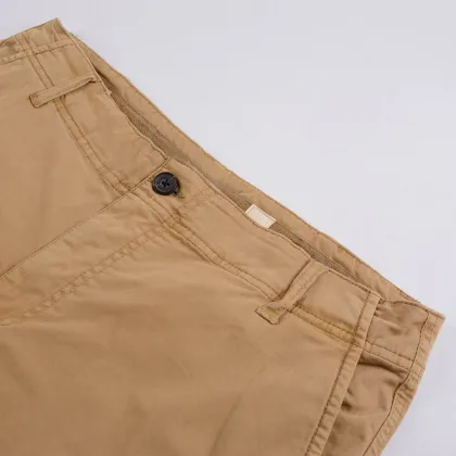 Vintage Trendy Slim Fit Chino Shorts