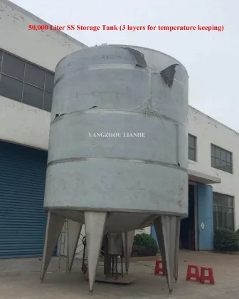 High Standard Stainless Steel Corn Syrup Storage Tank