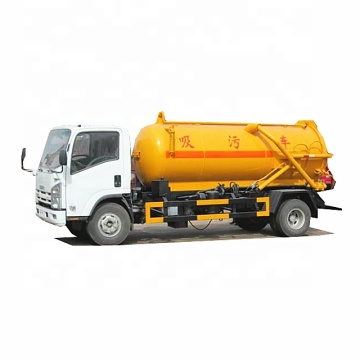 4x2 Japan  i suzu 8000 liter sewage suction truck high quality and low price
