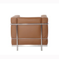 Fauteuil classique Le Corbusier LC2 en cuir