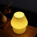 Półprzestrzenna lampa z grzybami LED