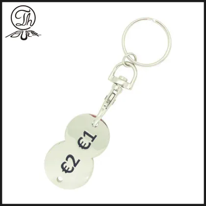 2017 new style Custom Silver Cross Keychain