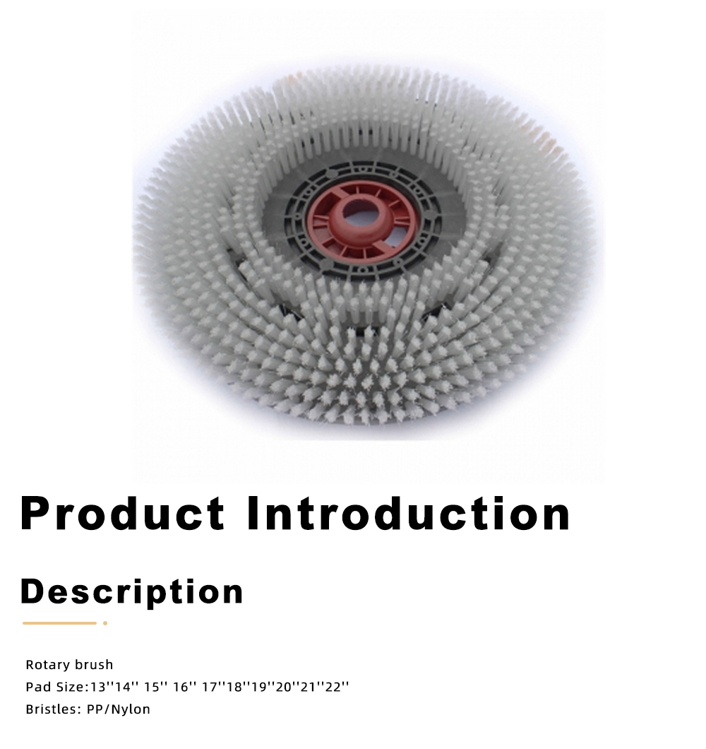 Gadlee Scrubber Rotary brush x