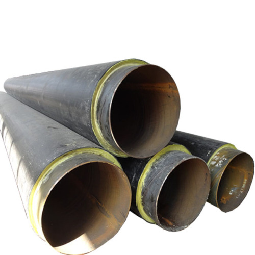 Black HDPE jacket Insulation Seamless Steel Pipe