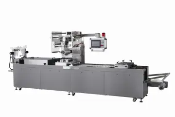 Beef steak automatic thermoforming vacuum packaging machine