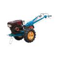 Tractor a pie de granja con motor diésel 12HP