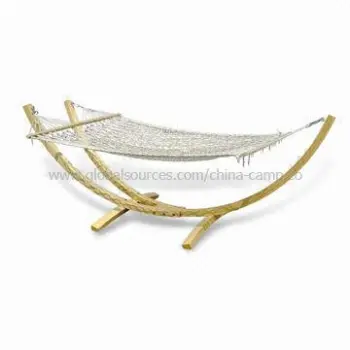 Deluxe Hammock, Available with Wooden Frame, Measures 320 x 120 x 130cm