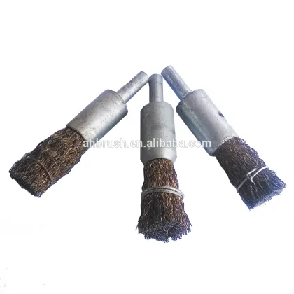 Industry polishing copper wire pen type ending brush with factory price