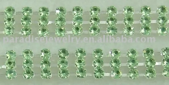 colorful rhinestone Cup Chain