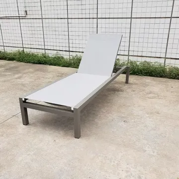 Anti-UV Waterproof Beach Sun Lounger with Pool and Lounge Adjustability