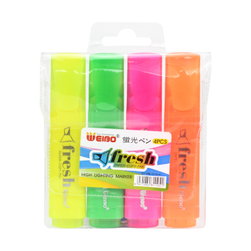 Multicolor Hand-Painted Stationery Highlighter Set for Student Notebooks