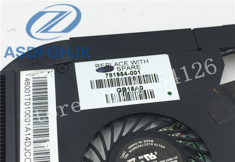 wholesale FOR HP EliteBook Folio 1040 G2 Cooling Heatsink and Fan 781954-001 100% perfect work