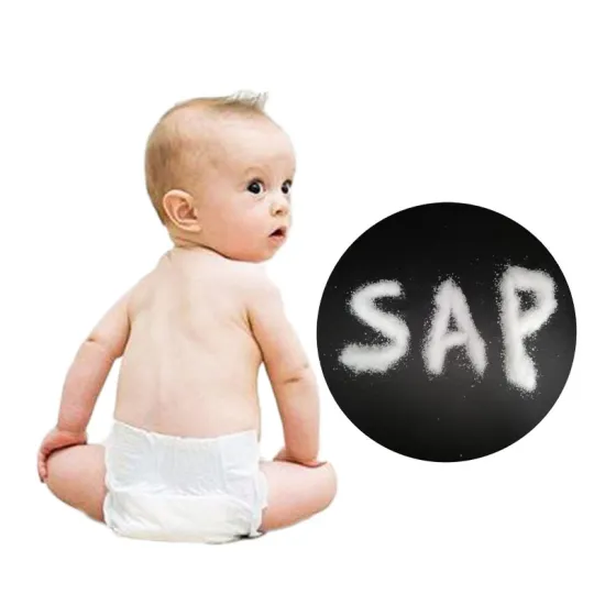 WELLDONE Sap Sodium Polyacrylate - Super Absorbent Polymer for Diapers and Sanitary Pads