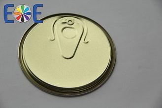 Tea Easy Open Tin Can Lids For Plastic Can , Pour Spout POP