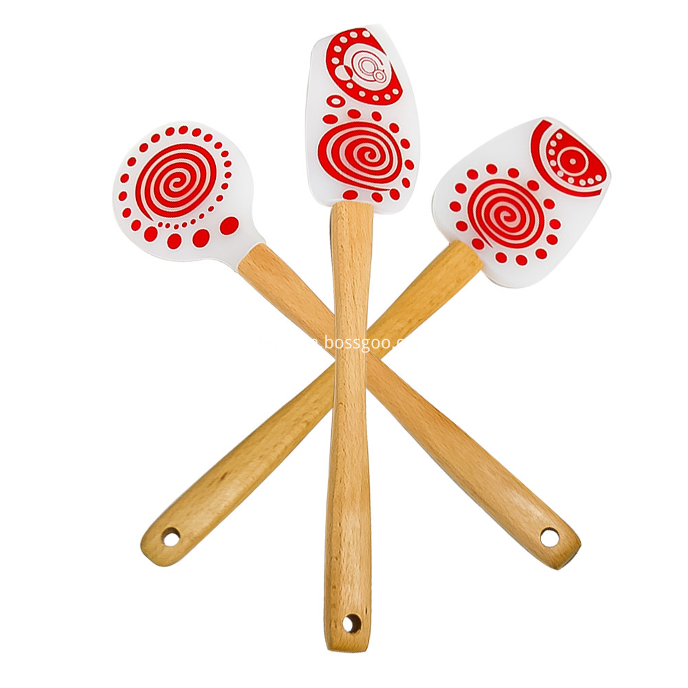 Silicone Cake Spatula Set