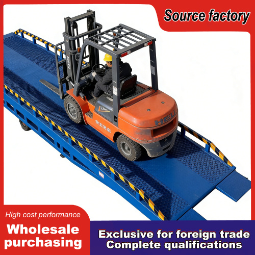 Kolay Kargo Transferi için Dayanıklı Mobil Yükleme Rampası