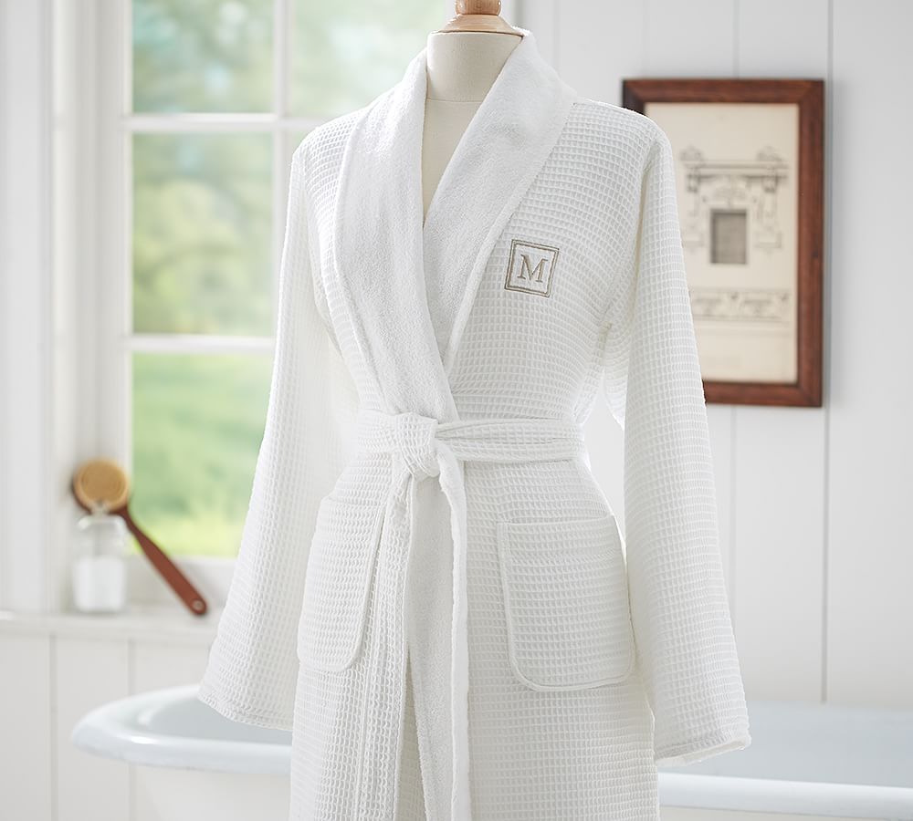 Lightweight Unisex Waffle Weave Spa Hotel Robe