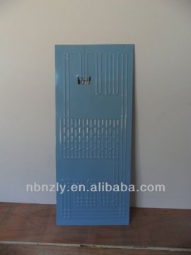 Single side roll bond evaporator