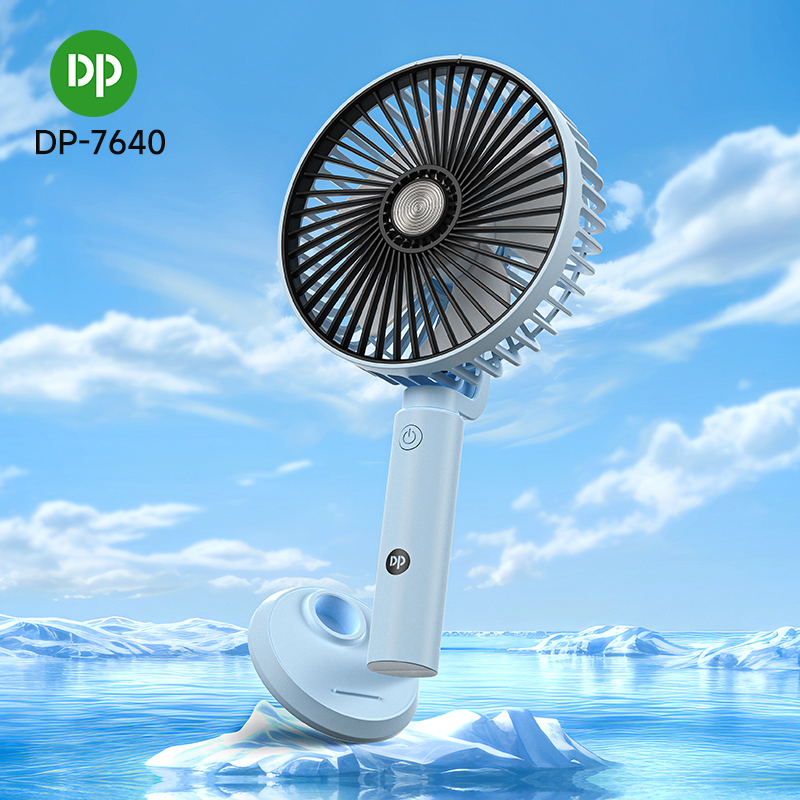 Portable Desktop USB-C Table Fan Rechargeable 90 Degree Rotary
