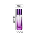 20 ml 30 ml de gradiente de vidro perfume pulverizador de óleo