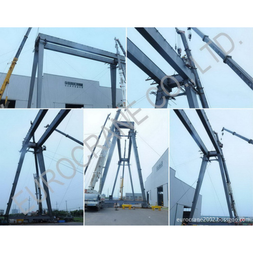 European standard gantry crane 130 ton