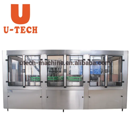 Automatic CGF8-8-3 1000bph 5L PET bottle water machine/ water bottling equipment price