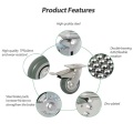 TPR Gray High Elastic Industrial Swivel Brake Casters