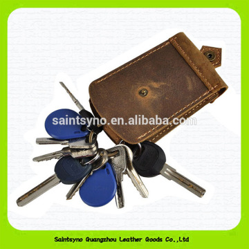 Customized promotional gift leather car key pouch 15114