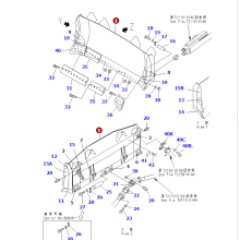 17a-71-11122 Klinge für Motor Nr. S6D140-1Z-F Teile geeignet