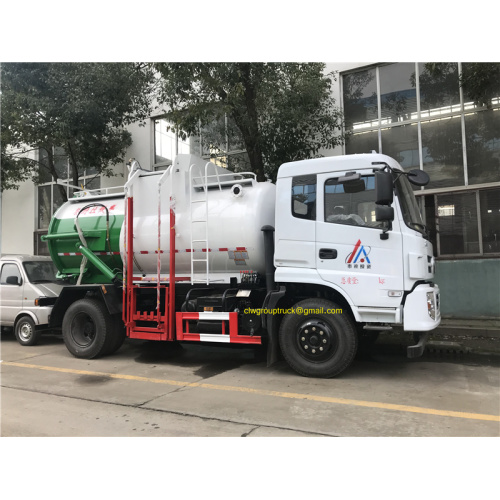 Caminhão de coleta de lixo de cozinha Dongfeng 4x2