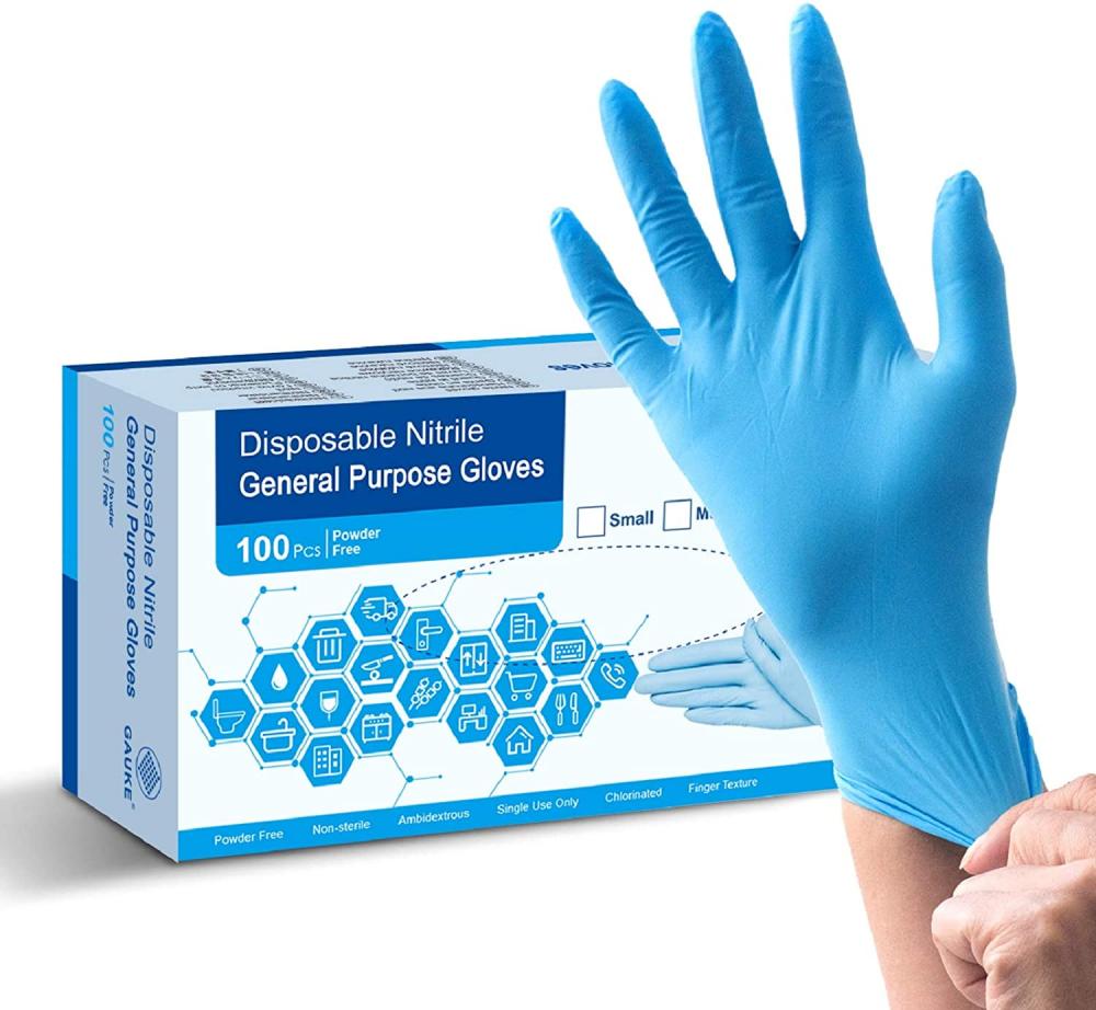 Disposable Exam Nitrile Gloves