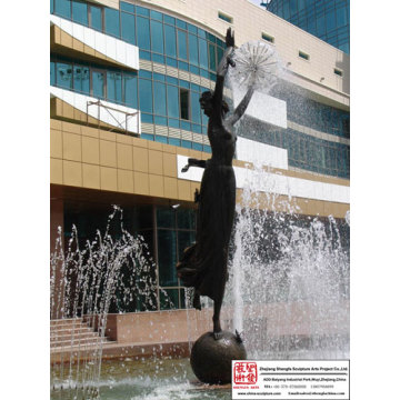 Gayer School Fountain Sculpture