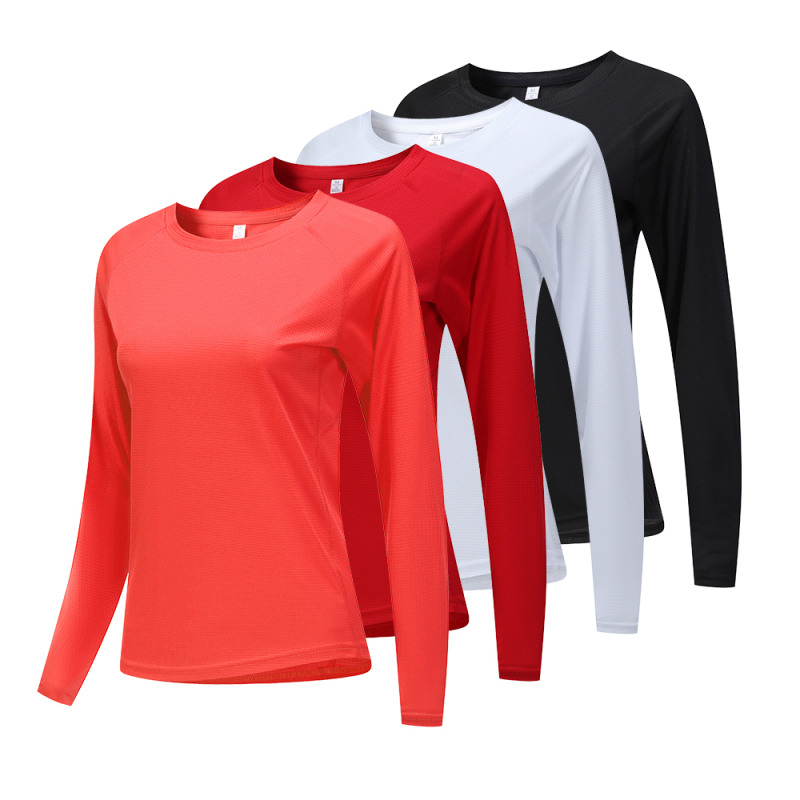Woman Female Sports Quick Drying Long Sleeves
