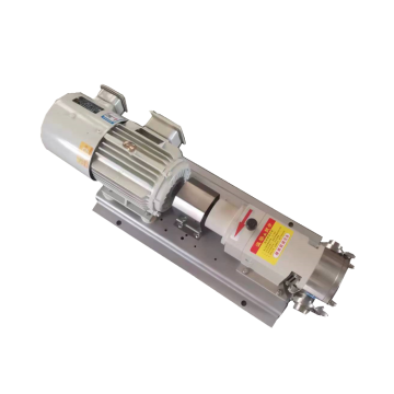 316L Material CAM Rotor Pump for High Viscosity Mango Juice and Bean Paste Transfer