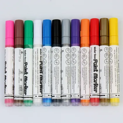 ZEALOT 12 Color Acrylic Paint Markers