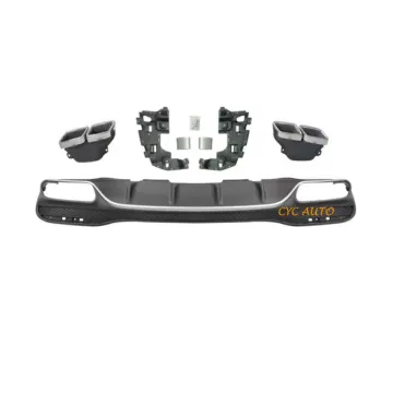Mercedes Benz GLS Class X166 Modified GLS63 Rear Diffuser with Tail Tips