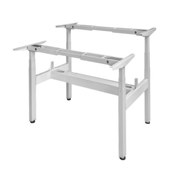 Four Leg Power Adjustable Standing Desk With Multiple