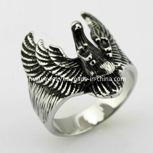 Steel Jewelry with Wings Onine Black Color